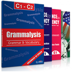 Πακέτο Grammalysis C1 (Grammalysis C1-C2-Speak your Mind in Writing C1-Advance to Proficiency C1 Listening Practice-Practice Tests)