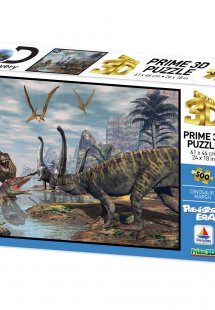 3DΠαζλ Discovery – Dinosaur Marsh (500 κομμάτια)