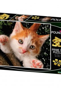 3DΠαζλ Pounce - Jennifer (500 κομμάτια)