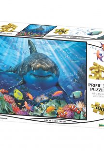 3DΠαζλ Great White Shark (500 κομμάτια)