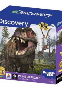 3DΠαζλ Discovery – Tyrannosaurus rex (100 κομμάτια)