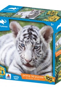 3DΠαζλ Animal Planet – White Tiger (100 κομμάτια)