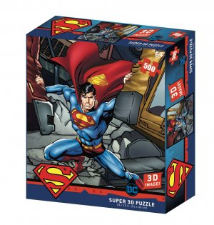 3DΠαζλ Superman Strength (500 κομμάτια)