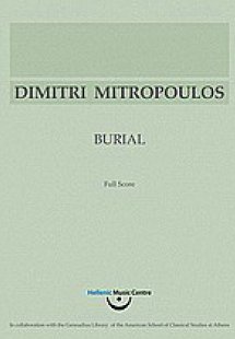 Δημήτρης Μητρόπουλος, Ταφή