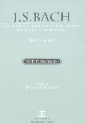 Das Wohltemperierte Klavier I - Breitkopf
