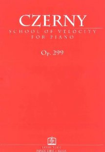 School of Velocity for piano op. 299