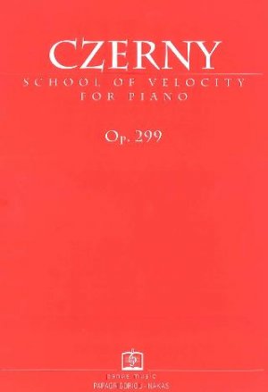 School of Velocity for piano op. 299
