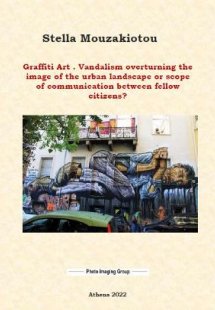 Graffiti Art . Vandalism overturning the image of the u...