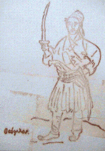 Ο ζωγραφιστής Θεόφιλος στην Αγία Μαρίνα της Λέσβου