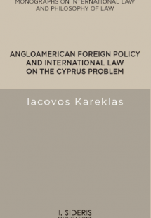 Angloamerican Foreign Policy and International Law  on ...