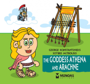 The goddess Athena and Arachne