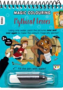 Magic colouring: Mythical heroes