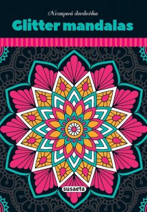 Glitter mandalas: Νυχτερινά λουλούδια