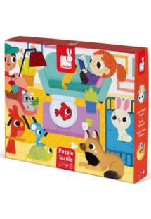 Ζωάκια στο σπίτι (20 κομμάτια με υφές)