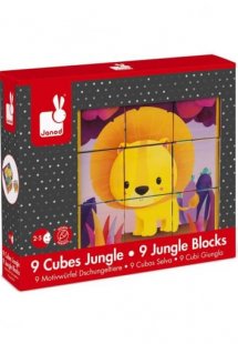 Ζώα της ζούγκλας (9 κύβοι)