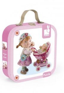 Η Κάτια παίζει με την κούκλα (4 παζλ)