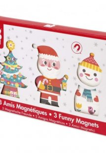 Ο Άγιος Βασίλης και οι φίλοι του (Μαγνητικό παζλ)