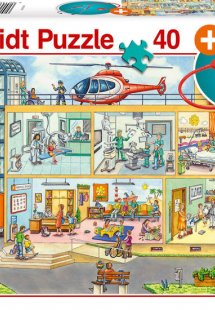 Παιδίατρος (40 κομμάτια) + παιχνίδι στηθοσκόπιο