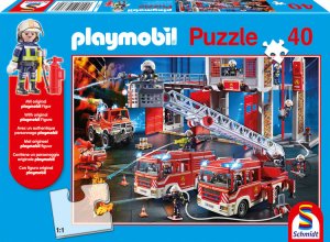 Πυροσβεστική (40 κομμάτια) + φιγούρα playmobil