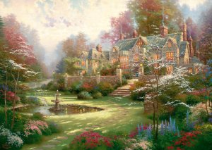 Παζλ Kinkade Βίλα Εξοχή (2000  κομμάτια)
