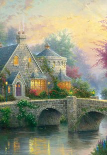 Παζλ Kinkade Δειλινό (3000 κομμάτια)