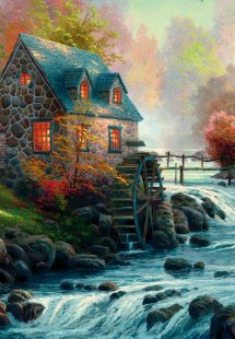 Παλιός Μύλος (1000 κομμάτια)