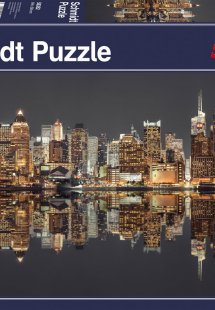 Νυχτερινός ορίζοντας της Νέας Υόρκης (1500 κομμάτια)