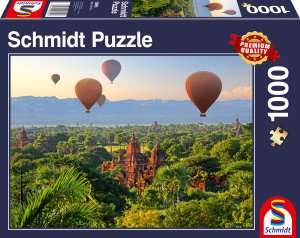 Hot Air Balloons, Mandalay, Myanmar (1000 κομμάτια)