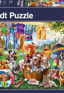 Crazy garden of pets (1000 κομμάτια)