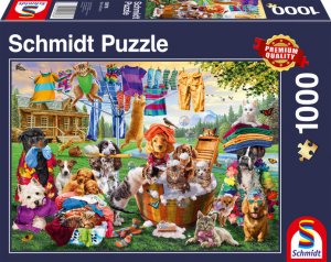 Crazy garden of pets (1000 κομμάτια)