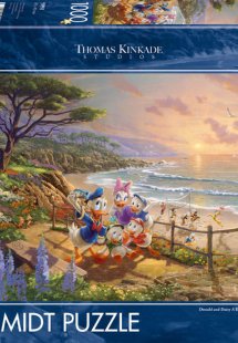 Kinkade Donald and Daisy A Duck Day Afternoon (1000 κομ...