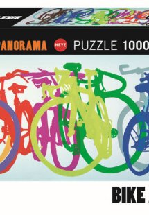Bike Art Pano – Xρωματιστά Ποδήλατα (1000 κομμάτια)