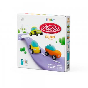 Hey Clay Eco Cars Set