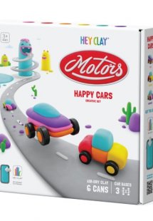 Hey Clay Happy Cars Set