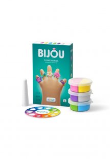 Hey Clay Bijou Flower Rings