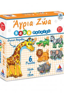 Puzzle Άγρια ζώα