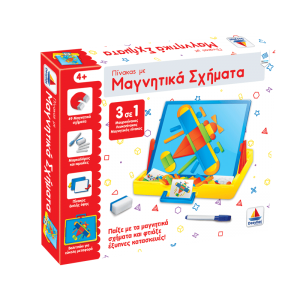Πίνακας με Μαγνητικά Σχήματα
