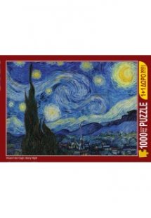 Έναστρη νύχτα - Βινσεντ Βαν Γκογκ (1000 κομμάτια)