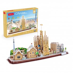 3D Puzzle Barcelona