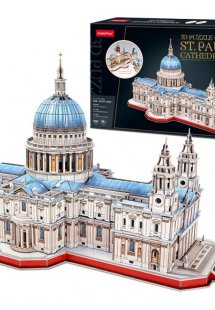 3D Puzzle St.Paul's Cathedral (open and see inside)