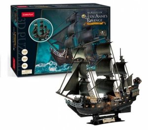 3D Puzzle Queen Anne's Revenge (LED)