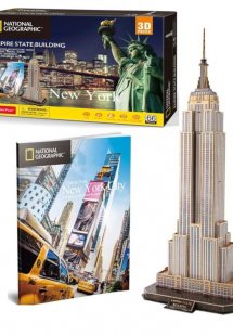 3D Puzzle National Geographic: Empire State Building