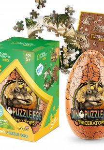 National Geographic kids - Puzzle egg: Triceratops