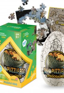 National Geographic kids - Puzzle egg: Stegosaurus REX