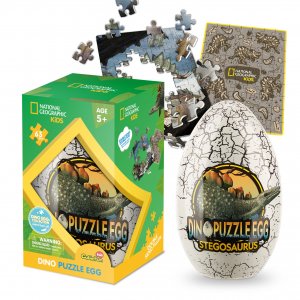 National Geographic kids - Puzzle egg: Stegosaurus REX