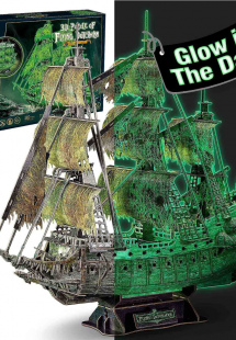 3D Puzzle The Flying Dutchman (Glow in the dark)