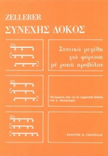Συνεχής Δοκός - Στατικά Μεγέθη για ροπή Προβόλων