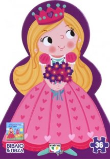 Γλυκιά πριγκίπισσα - βιβλιοπαζλ (36 κομμάτια)