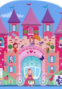 Πριγκιπικό παλάτι - βιβλιοπαζλ (72 κομμάτια)