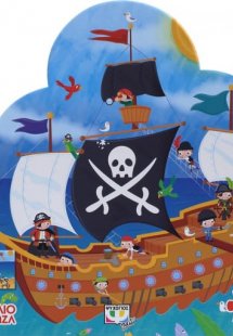 Πειρατικό καράβι - βιβλιοπαζλ (72 κομμάτια)